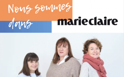 NOUS SOMMES DANS MARIE-CLAIRE !